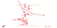 GUIDON   TE DE FOURCHE pour Honda XR 650 R de 2004