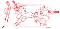 LEVIER DE GUIDON   CABLE   COMMODO pour Honda XR 650 R de 2004