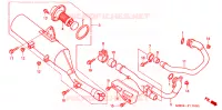 SILENCIEUX D'ECHAPPEMENT pour Honda XR 650 R de 2004