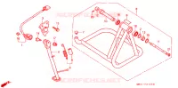 BEQUILLE pour Honda RC45 RVF 750 With speed warning light de 1994