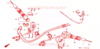 COMMODO   LEVIER   CABLE pour Honda RC45 RVF 750 With speed warning light de 1994