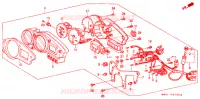 COMPTEUR pour Honda RC45 RVF 750 With speed warning light de 1994
