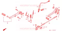 PEDALE pour Honda RC45 RVF 750 With speed warning light de 1994