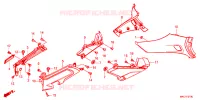 COUVERCLES LATERAUX pour Honda GL 1800 GOLD WING de 2018