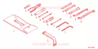 OUTIL pour Honda GL 1800 GOLD WING de 2018