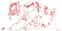 BATTERIE pour Honda F6B 1800 GOLD WING BAGGER de 2018