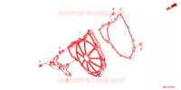 CARTER D'EMBRAYAGE pour Honda F6B 1800 GOLD WING BAGGER de 2018