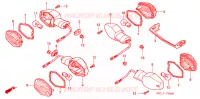 CLIGNOTANT pour Honda CBR 1000 RR de 2005