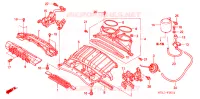 CONDUITE D'ADMISSION AIR   SOUPAPE pour Honda CBR 1000 RR de 2005