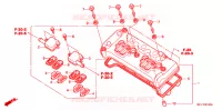 COUVRE CULASSE pour Honda CBR 1000 RR de 2005
