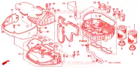 FILTRE A AIR pour Honda CBR 1000 RR de 2005