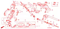 GUIDON   TE DE FOURCHE pour Honda CBR 1000 RR de 2005