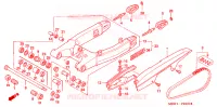 BRAS OSCILLANT pour Honda CBR600F With speed warning light de 1999
