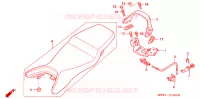 SELLE pour Honda CBR600F With speed warning light de 1999