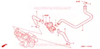 VALVE DE COMMANDE D'INJECTION D'AIR pour Honda CBR600F With speed warning light de 1999