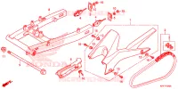 BRAS OSCILLANT pour Honda CBR 150 R LEGEND SPORT de 2016