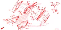 COUVERCLES LATERAUX pour Honda CBR 150 R LEGEND SPORT de 2016
