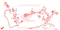 LEVIER DE GUIDON   CABLE   COMMODO pour Honda CBR 150 R LEGEND SPORT de 2016