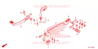 PEDALE pour Honda CBR 150 R LEGEND SPORT de 2016