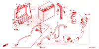 BATTERIE pour Honda GL 1800 GOLD WING TOURING, NAVI de 2018