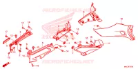 COUVERCLES LATERAUX pour Honda GL 1800 GOLD WING TOURING, NAVI de 2018