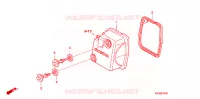 COUVRE CULASSE pour Honda AIRBLADE 110 de 2008