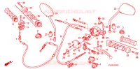 LEVIER DE GUIDON   CABLE   COMMODO pour Honda AIRBLADE 110 de 2008