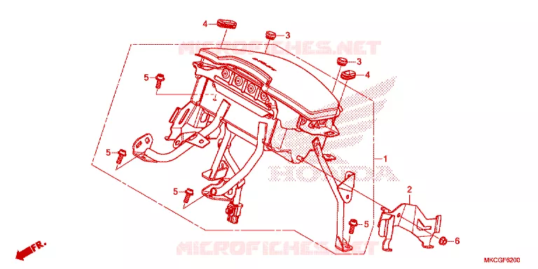 MODULE AIRBAG Honda MOTO 1800 GOLD-WING 2021  GL1800DAL
