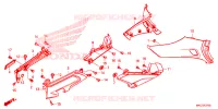 COUVERCLES LATERAUX pour Honda GL 1800 GOLD WING TOUR de 2020