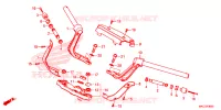 GUIDON   TE DE FOURCHE pour Honda GL 1800 GOLD WING TOUR de 2020