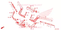GUIDON   TE DE FOURCHE pour Honda GL 1800 GOLD WING DCT de 2019