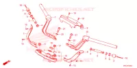 GUIDON   TE DE FOURCHE pour Honda GL 1800 GOLD WING TOUR DCT, NAVI, AIRBAG de 2021
