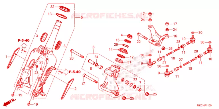 FOURCHE Honda MOTO 1800 GOLD-WING 2021  GL1800DAM