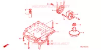 CARTER   POMPE   FILTRE A HUILE pour Honda CBR 600 de 1997