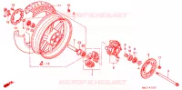 ROUE ARRIERE pour Honda CBR 600 de 1997