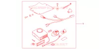 ALARME pour Honda GL 1800 GOLD WING ABS NAVI AIRBAG de 2013