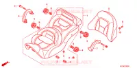 SELLE pour Honda GL 1800 GOLD WING ABS NAVI AIRBAG de 2013