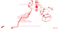 BATTERIE pour Honda VFR 800 F de 2016
