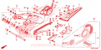 BRAS OSCILLANT pour Honda VFR 800 F de 2016