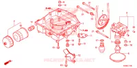CARTER   POMPE   FILTRE A HUILE pour Honda VFR 800 F de 2016