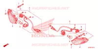 CLIGNOTANT AVANT pour Honda VFR 800 F de 2016