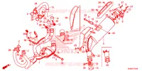 SILENCIEUX D'ECHAPPEMENT pour Honda VFR 800 F de 2016