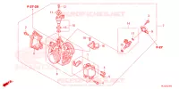 CORPS DE PAPILLON pour Honda PIONEER 700 M4 DELUXE de 2023