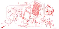 SELLE ARRIERE pour Honda PIONEER 700 M4 DELUXE de 2023
