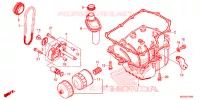CARTER   POMPE   FILTRE A HUILE pour Honda CBR 500 R ABS de 2014