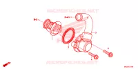 THERMOSTAT pour Honda CBR 500 R ABS de 2014