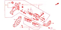 ETRIER DE FREIN ARRIERE pour Honda CR 125 R de 1998