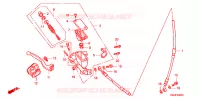 MAITRE CYLINDRE DE FREIN AVANT pour Honda CR 125 R de 1998