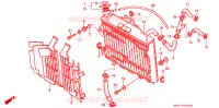 RADIATEUR pour Honda CR 125 R de 1998