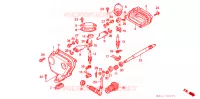 SOUPAPE D'ECHAPPEMENT pour Honda CR 125 R de 1998